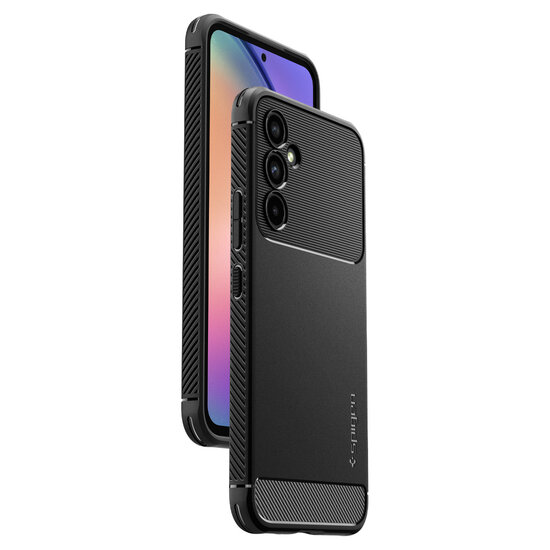 Spigen - Rugged Armor Backcover voor Samsung Galaxy A54 (5G) - Black
