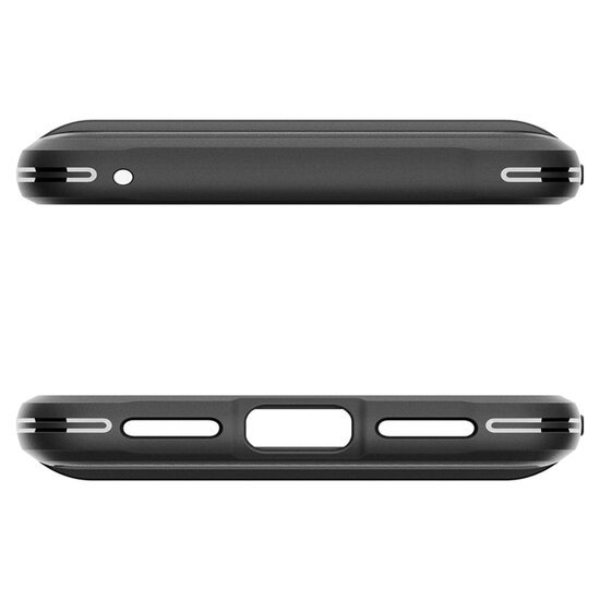 Spigen - Rugged Armor Backcover voor Google Pixel 8 - Black