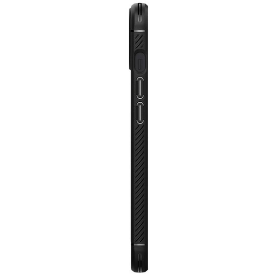 Spigen - Rugged Armor Backcover voor Apple iPhone 13 - Black