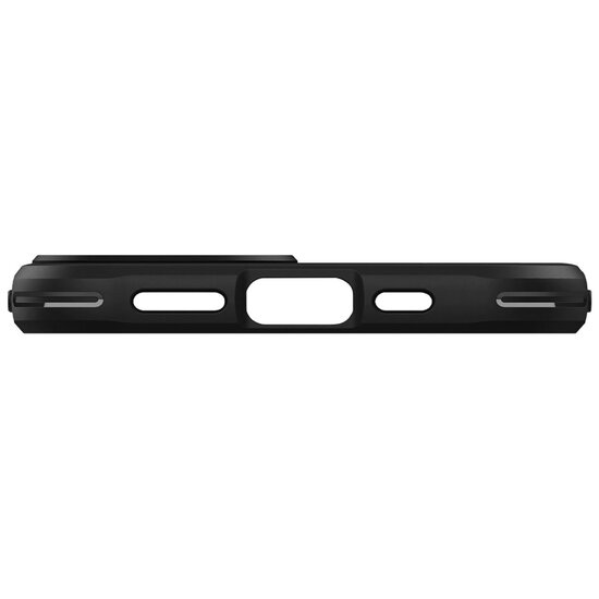 Spigen - Rugged Armor Backcover voor Apple iPhone 13 - Black
