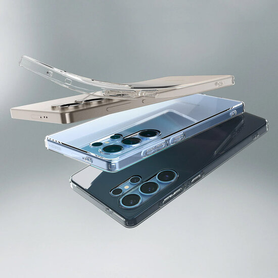 Spigen - Liquid Crystal Backcover voor Samsung Galaxy S25 Ultra - Space Crystal