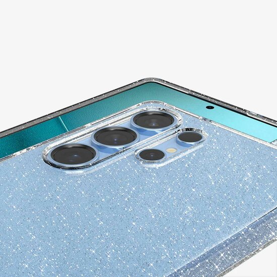 Spigen - Liquid Crystal Backcover voor Samsung Galaxy S25 Ultra - Crystal Quartz
