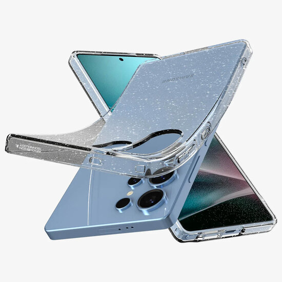 Spigen - Liquid Crystal Backcover voor Samsung Galaxy S25 Ultra - Crystal Quartz