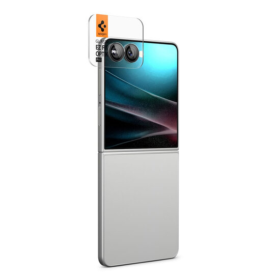 Spigen - GLAStR EZ Fit Optik Pro Camera Protector 2 Pack voor Samsung Galaxy Z Flip 7 - Black