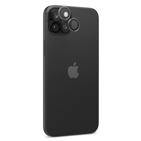 Spigen - GLAStR EZ Fit Optik Pro Camera Protector 2 Pack voor Apple iPhone 15 / 15 Plus - Crystal Clear