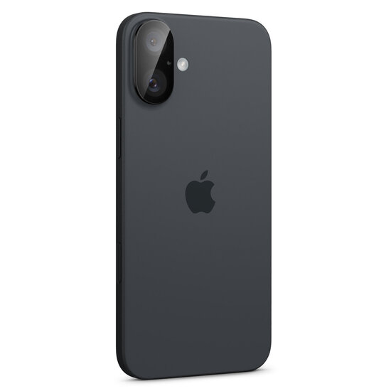 Spigen - GLAStR EZ Fit Optik Camera Protector 2 Pack voor Apple iPhone 16 Plus - Black