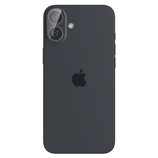 Spigen - GLAStR EZ Fit Optik Camera Protector 2 Pack voor Apple iPhone 16 / 16 Plus - Crystal Clear