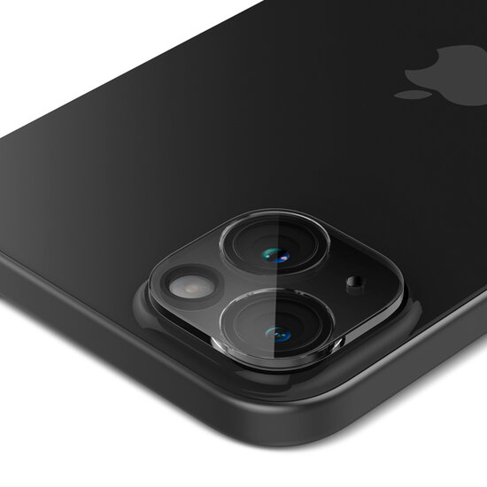 Spigen - GLAStR EZ Fit Optik Camera Protector 2 Pack voor Apple iPhone 15 / 15 Plus - Crystal Clear