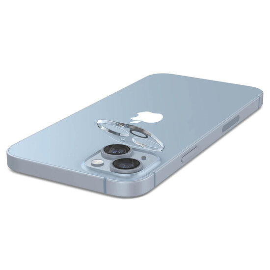 Spigen - GLAStR EZ Fit Optik Camera Protector 2 Pack voor Apple iPhone 14 / 14 Plus - Crystal Clear