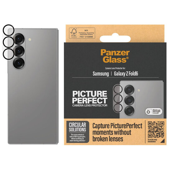 PanzerGlass - PicturePerfect Camera Lens Protector voor Samsung Galaxy Z Fold 6 - Transparent