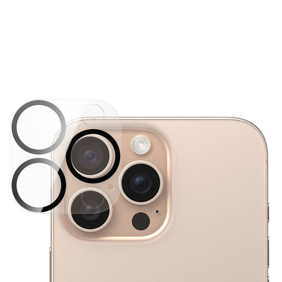 PanzerGlass - PicturePerfect Camera Lens Protector voor Apple iPhone 16 Pro / 16 Pro Max - Transparent