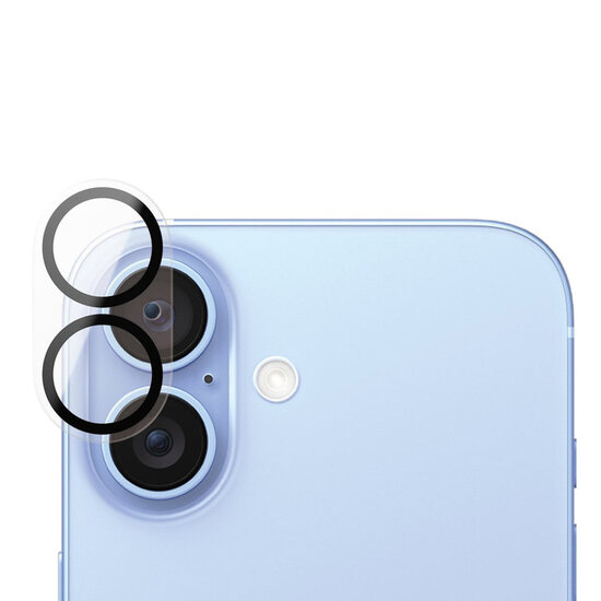 PanzerGlass - PicturePerfect Camera Lens Protector voor Apple iPhone 16 / 16 Plus - Transparent