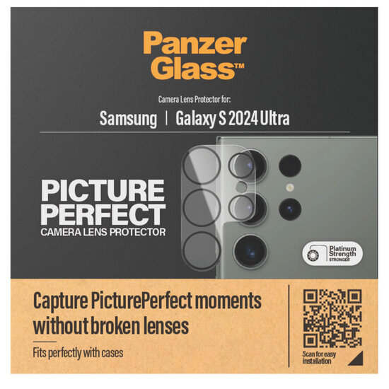 PanzerGlass - Camera Protector voor Samsung Galaxy S24 Ultra - Transparent