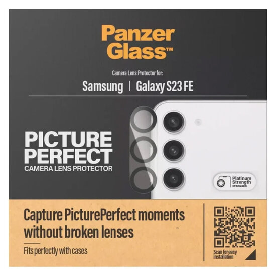 PanzerGlass - Camera Protector voor Samsung Galaxy S23 FE - Transparent