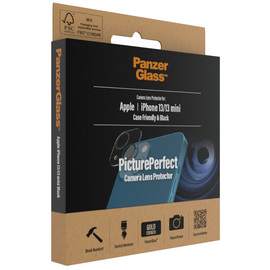 PanzerGlass - Camera Protector voor Apple iPhone 13 / 13 Mini - Transparent