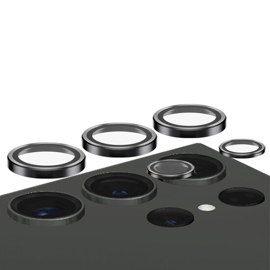 PanzerGlass - Camera Protector Hoops Optic Rings voor Samsung Galaxy S24 Ultra - Black