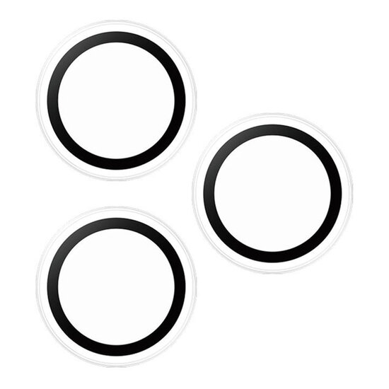 PanzerGlass - Camera Protector Hoops Optic Rings voor Apple iPhone 16 Pro / 16 Pro Max - Transparent
