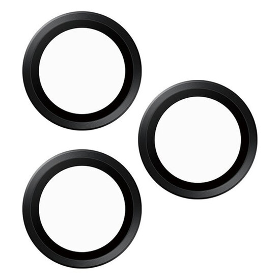 PanzerGlass - Camera Protector Hoops Optic Rings voor Apple iPhone 16 Pro / 16 Pro Max - Black