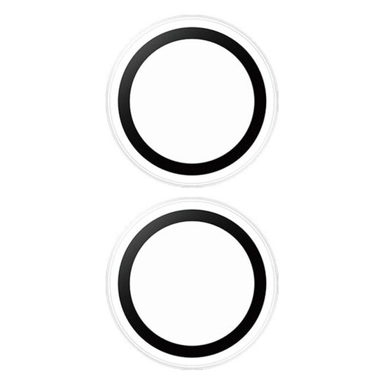 PanzerGlass - Camera Protector Hoops Optic Rings voor Apple iPhone 16 / 16 Plus - Transparent