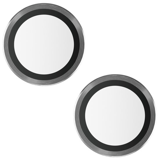 PanzerGlass - Camera Protector Hoops Optic Rings voor Apple iPhone 15 / 15 Plus - Transparent