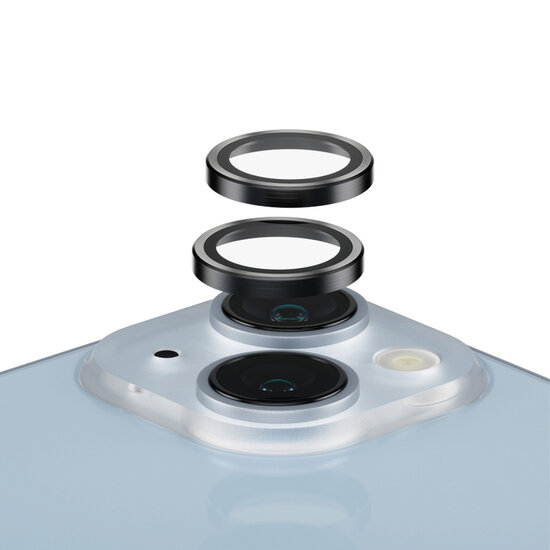 PanzerGlass - Camera Protector Hoops Optic Rings voor Apple iPhone 14 / 14 Plus - Transparent
