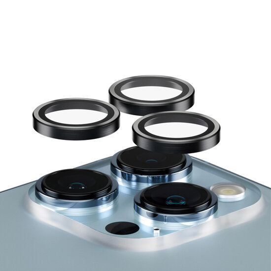 PanzerGlass - Camera Protector Hoops Optic Rings voor Apple iPhone 13 Pro / 13 Pro Max - Transparent