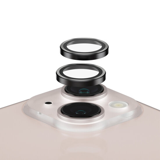 PanzerGlass - Camera Protector Hoops Optic Rings voor Apple iPhone 13 / 13 Mini - Transparent