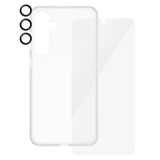 SAFE by PanzerGlass - Safe 3-in-1 pack - Hoesje + screenprotector + camera protector voor Samsung Galaxy S24 Plus - Transparent