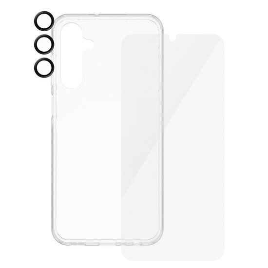 SAFE by PanzerGlass - Safe 3-in-1 pack - Hoesje + screenprotector + camera protector voor Samsung Galaxy A25 (5G) - Transparent