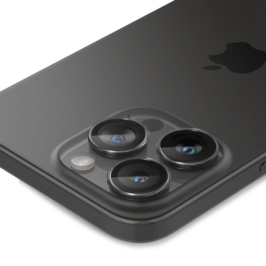 Spigen - Glas.tR EZFit Optik Lens Protector 2 pack voor Apple iPhone 15 Pro / 15 Pro Max - Transparent