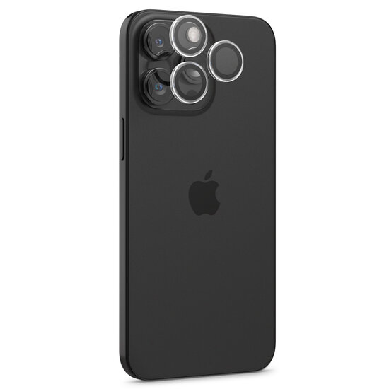 Spigen - Glas.tR EZFit Optik Lens Protector 2 pack voor Apple iPhone 15 Pro / 15 Pro Max - Transparent