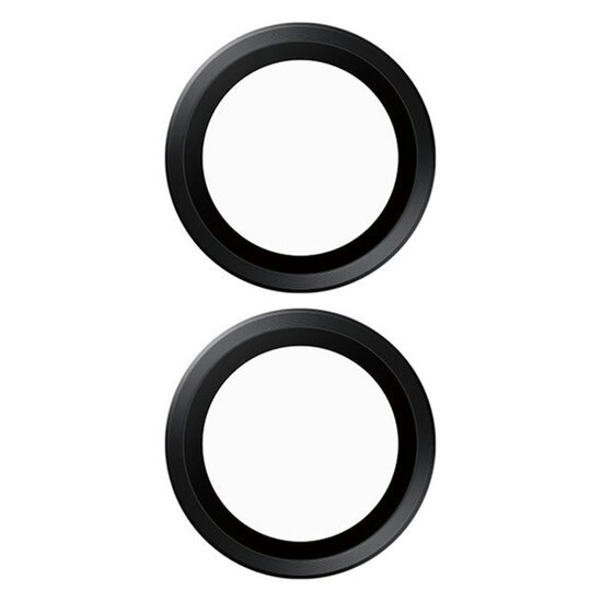 PanzerGlass - Hoops Ceramic Lens Protector voor Apple iPhone 16 / 16 Plus - Transparent