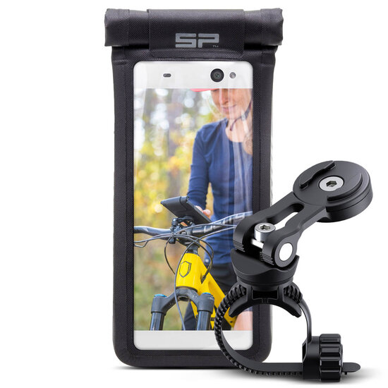 SP Connect - Bike Bundle Universal Case SPC+ - Telefoonhouder fiets - Universele telefoonhoes - Black