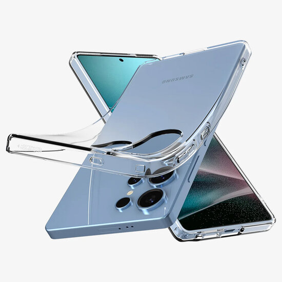Spigen - Liquid Crystal Backcover voor Samsung Galaxy S25 Ultra - Crystal Clear