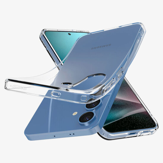 Spigen - Liquid Crystal Backcover voor Samsung Galaxy S25 - Crystal Clear