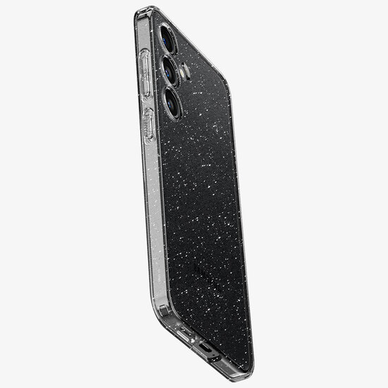 Spigen - Liquid Crystal Backcover voor Samsung Galaxy S24 Plus - Glitter Crystal Quartz