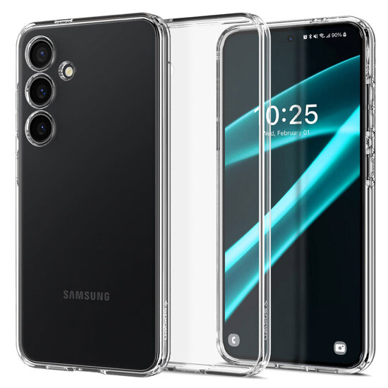 Spigen - Liquid Crystal Backcover voor Samsung Galaxy S24 Plus - Crystal Clear