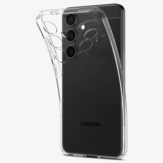 Spigen - Liquid Crystal Backcover voor Samsung Galaxy S24 Plus - Crystal Clear
