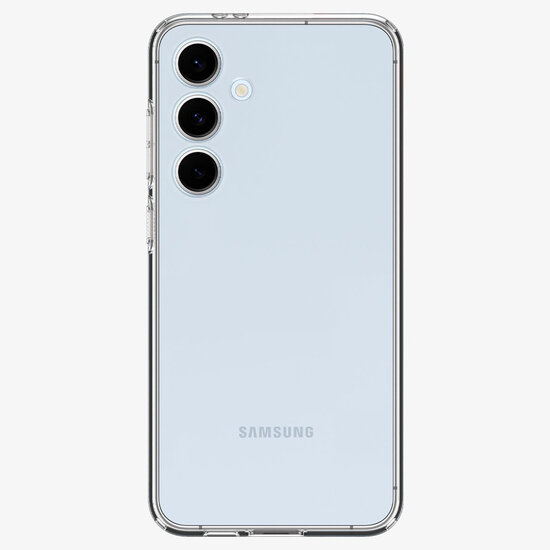 Spigen - Liquid Crystal Backcover voor Samsung Galaxy S24 FE - Crystal Clear