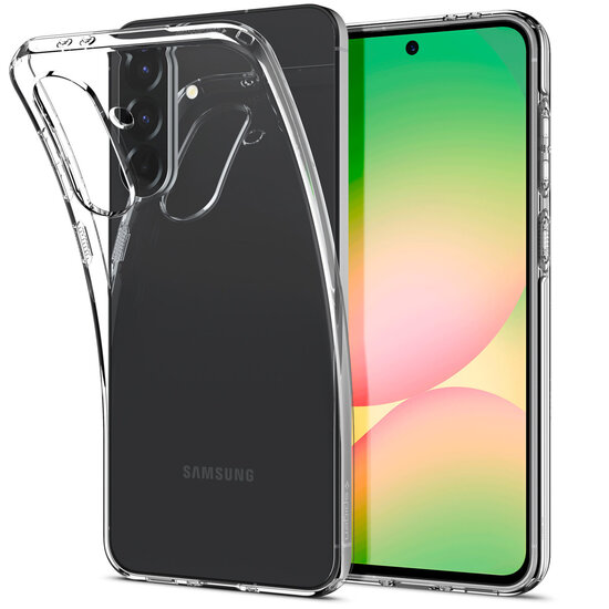 Spigen - Liquid Crystal Backcover voor Samsung Galaxy A56 - Crystal Clear