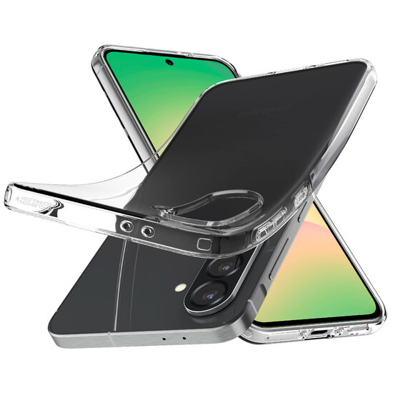 Spigen - Liquid Crystal Backcover voor Samsung Galaxy A56 - Crystal Clear
