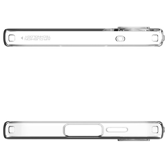 Spigen - Liquid Crystal Backcover voor Samsung Galaxy A55- Crystal Clear