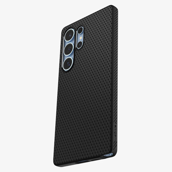Spigen - Liquid Air Backcover voor Samsung Galaxy S25 Ultra - Matte Black