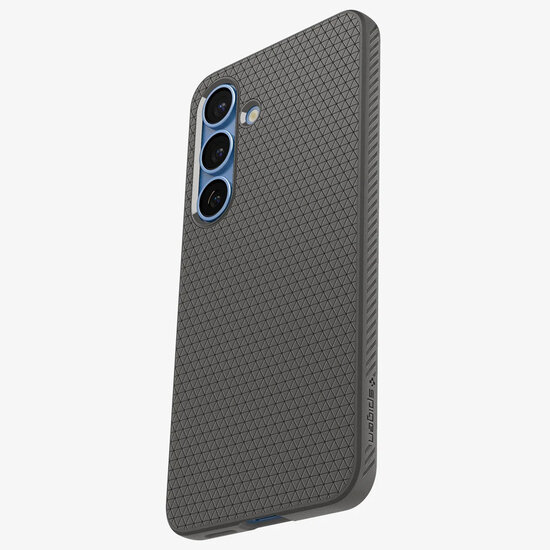 Spigen - Liquid Air Backcover voor Samsung Galaxy S25 Plus - Marble Grey