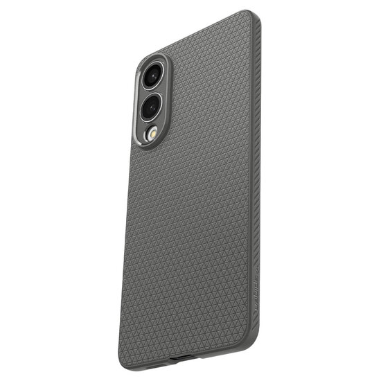 Spigen - Liquid Air Backcover voor Samsung Galaxy S25 Edge - Marble Grey
