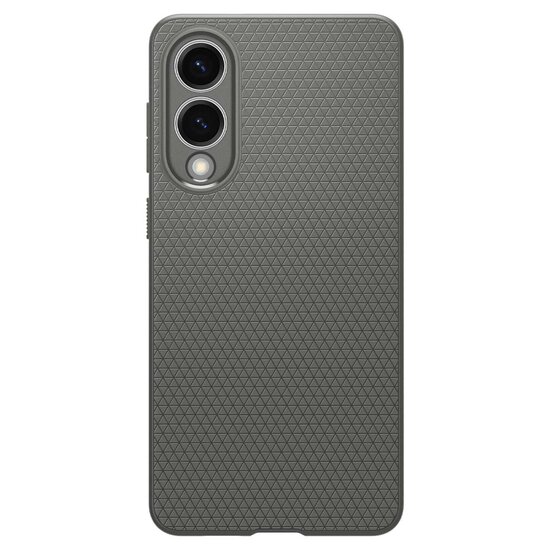 Spigen - Liquid Air Backcover voor Samsung Galaxy S25 Edge - Marble Grey