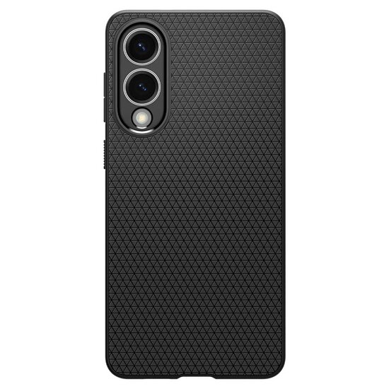 Spigen - Liquid Air Backcover voor Samsung Galaxy S25 Edge - Black