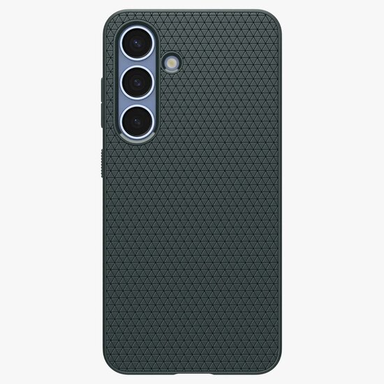 Spigen - Liquid Air Backcover voor Samsung Galaxy S25 - Abyss Green