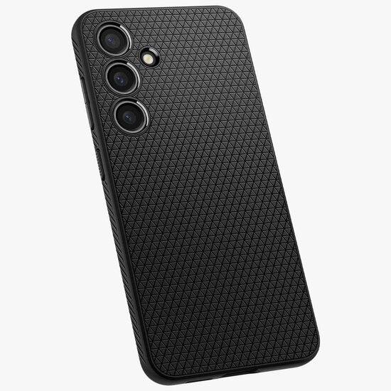 Spigen - Liquid Air Backcover voor Samsung Galaxy S24 Plus - Matte Black