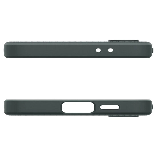 Spigen - Liquid Air Backcover voor Samsung Galaxy S24 FE - Abyss Green